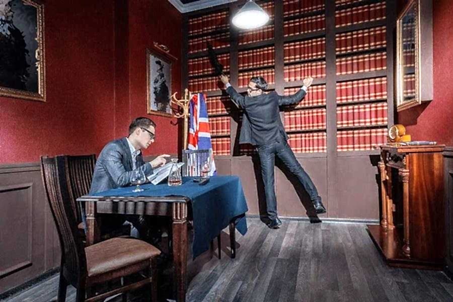 Квест в реальности Секретная служба Ее Величества от компании Ловушка