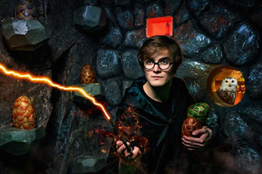 Квест в реальности Гарри и испытания на волшебника от компании ATMOquest